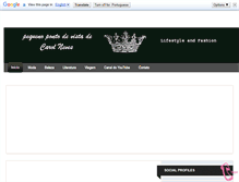 Tablet Screenshot of carolinerneves.com